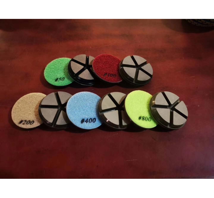 3" ceramic diamond polishing pad